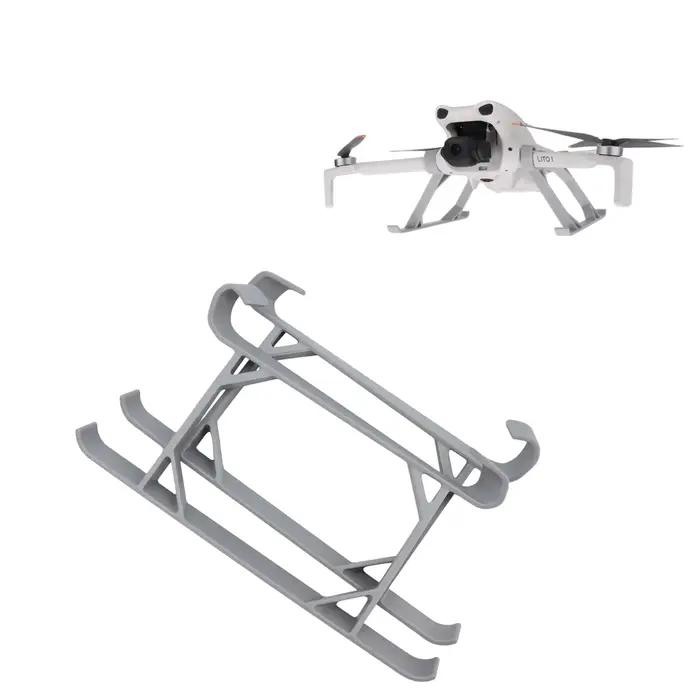 Train d'atterrissage surélevé compatible avec DJI Lito 1/X1, pieds de drone légers anti-rayures pour