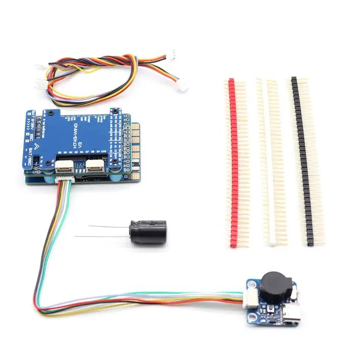 Contrôleur de vol à aile fixe H743 Wing V3, double gyroscope 2-8S pour la redondance, prend en charg
