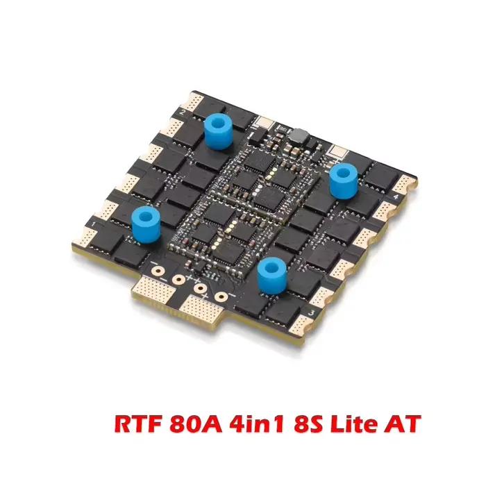 HobbyWing XRotor 80A 100A 4-en-1 8S Lite AT RTF F7 Combo Contrôleur de Vol et ESC pour Drone de Cour