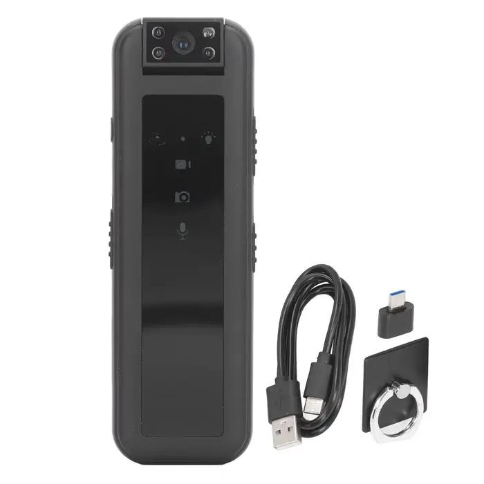 1080P Mini caméra enregistreur vidéo caméra vidéo portable avec indicateur LED pince Mini pince camé