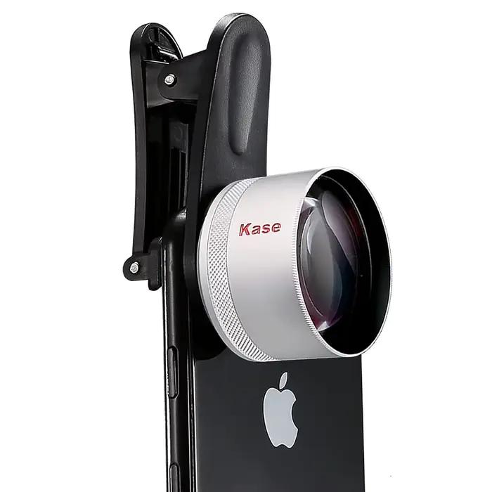 Objectif macro professionnel Kase pour smartphone avec clip pour iPhone 15 14 13 Huawei Xiaomi Samsu