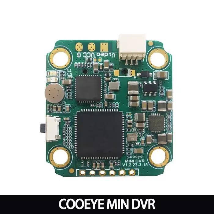 COOAI COOEYE BAYCK MINI DVR - 5V-30V Large Plage de Tension, Prend en Charge la Carte Micro SD 512G,