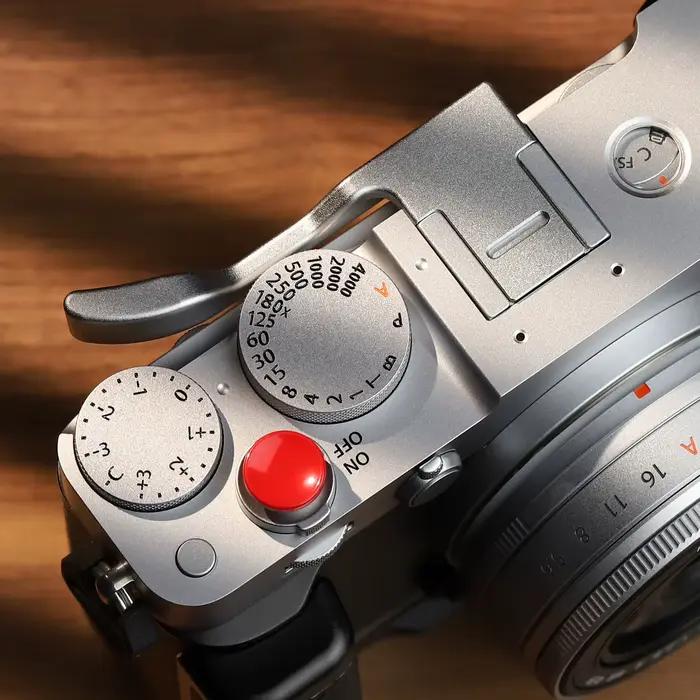 Haoge poignée de pouce en métal pour appareil photo Fujifilm X-E5 accessoires numériques xe5 chaussu