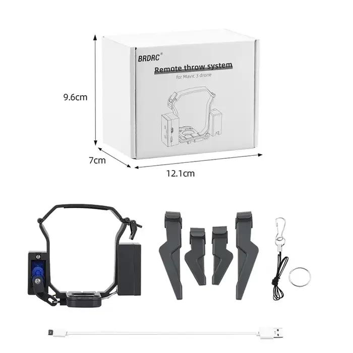 BRDRC – lanceur de système Airdrop pour DJI MAVIC 3/3 Pro/3, livraison classique, publicité, appâts