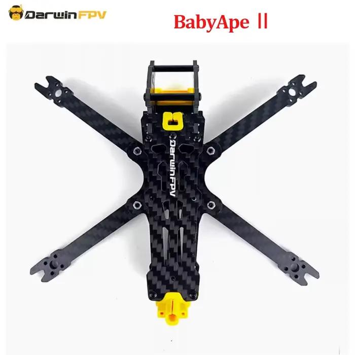 DarwinFPV BabyApeIIBabyApe 2 Kit de cadre de drone Freestyle FPV 3,5 pouces 156MM empattement pour d