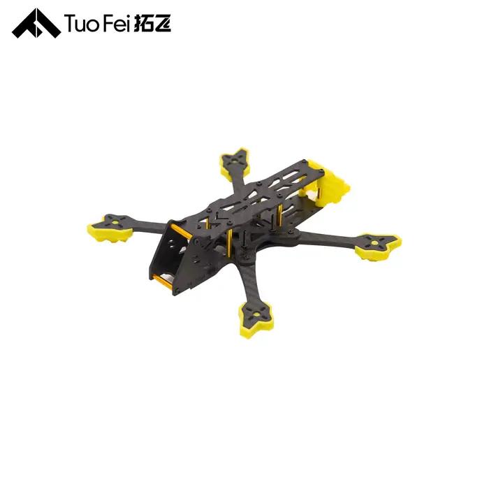 TUOFEI – cadre de Drone FPV 3.5 pouces, empattement de 169.5mm, Fiber de carbone T700 avec support 2