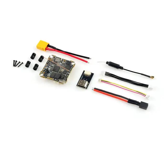 HappyModel X14 ELRS 3.0.1 AIO Version mise à jour pour X12 ELRS intégré 12A 4-en-1 ESC et accessoire