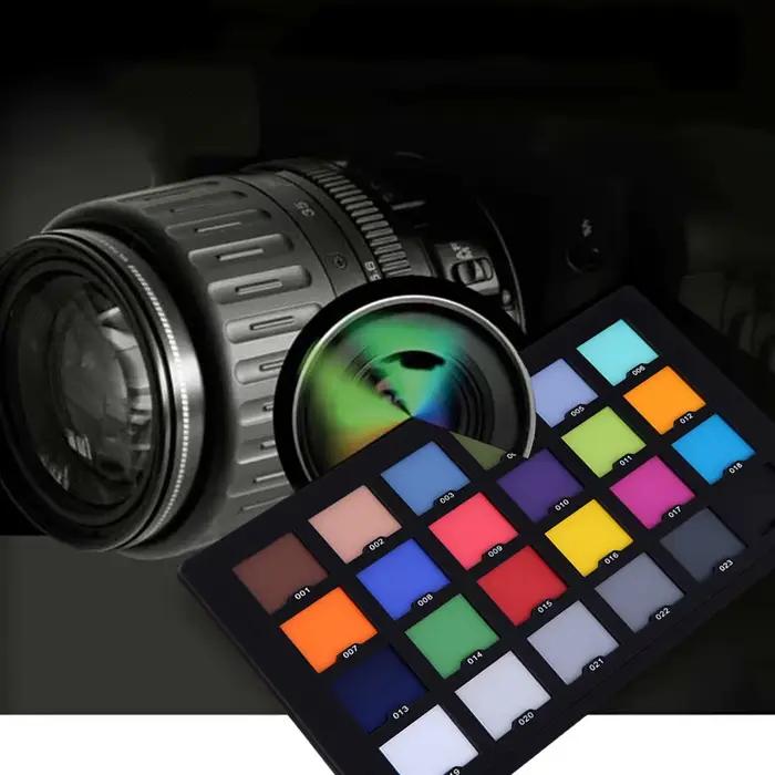Test professionnel de carte de 24 couleurs pour une utilisation supérieure de correction de couleur