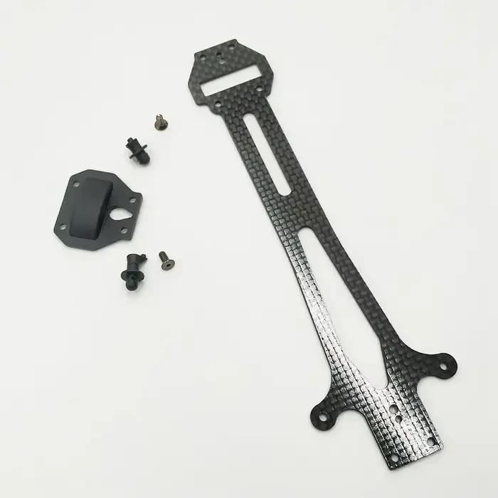 LC Racing fibre de carbone haut orthèse pont EMB-1 EMB-MT 2.0mm 1:14 RC voiture