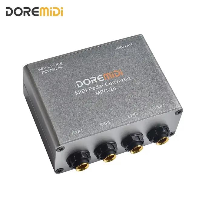 DOREMIDI Expression pédale convertisseur pédale extenseur de maintien MPC-20
