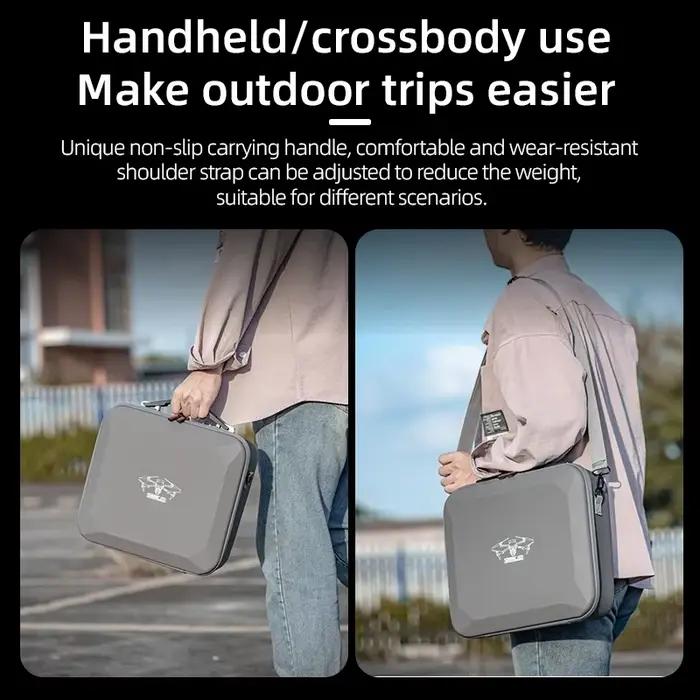 STARTRC-Mallette de transport portable pour DJI Air 3S, sac à main en PU pour les accessoires de imp