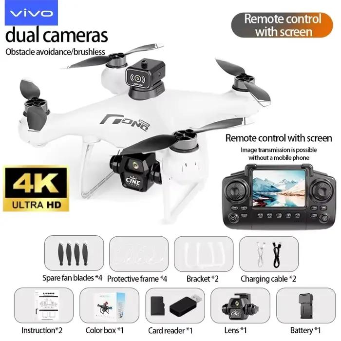 ZFR E55 Drone Mini double caméra 8K aérien HD hélicoptère professionnel GPS positionnement évitement
