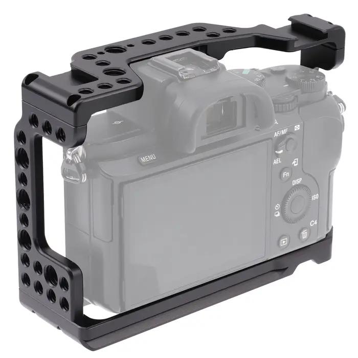 Cage de caméra pour Sony A9 A7RIII A7III A7M3, en alliage d'aluminium, Cage de lapin, étui de protec