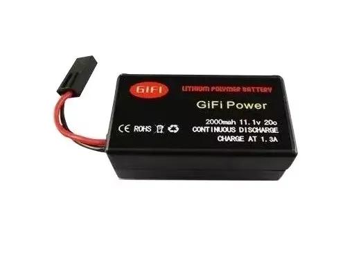 Batterie de drone haute puissance 11,1 V 2000 mAh 20C recyclable, conçue pour le quadricoptère Parro