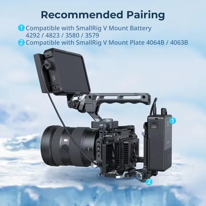 Le système de refroidissement SmallRig pour les appareils photo Sony / Canon / FUJIFILM peut être ut