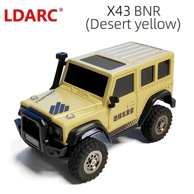 LDARC X43 RTR/BNR 1/43 chenille Turbo RC voiture 4WD télécommande Mini escalade intérieur véhicule d