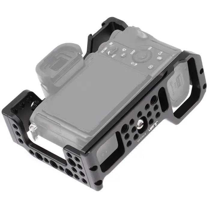 Cage de caméra pour Sony A9 A7RIII A7III A7M3, Cage de lapin en alliage d'aluminium avec support de