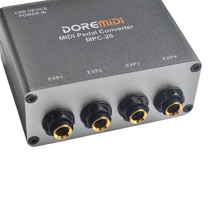DOREMIDI Expression pédale convertisseur pédale extenseur de maintien MPC-20