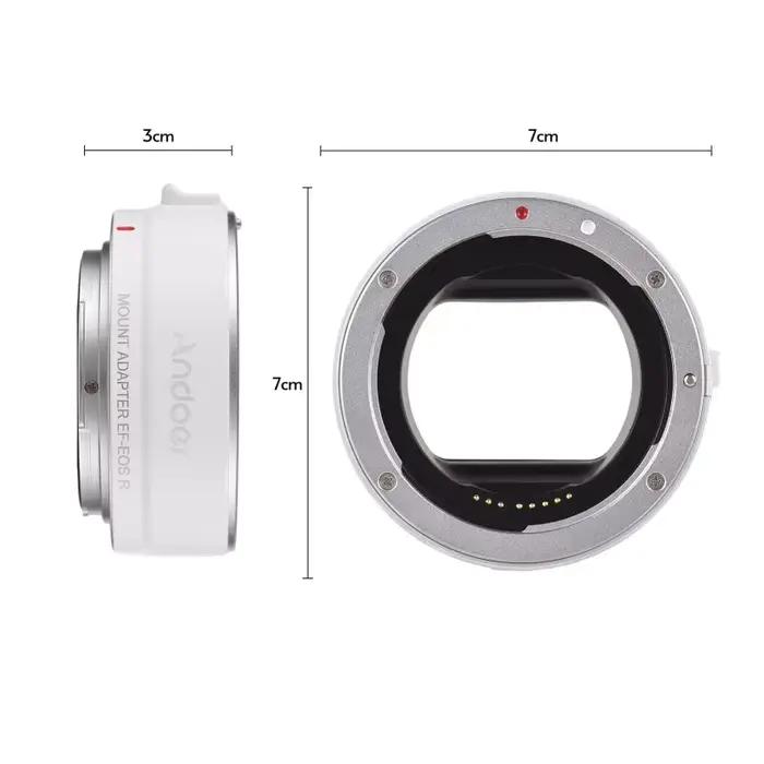 Andoer EF-EOSR Auto Focus Objectif de la caméra Bague d'adaptation Remplacement pour IL EF Objectif
