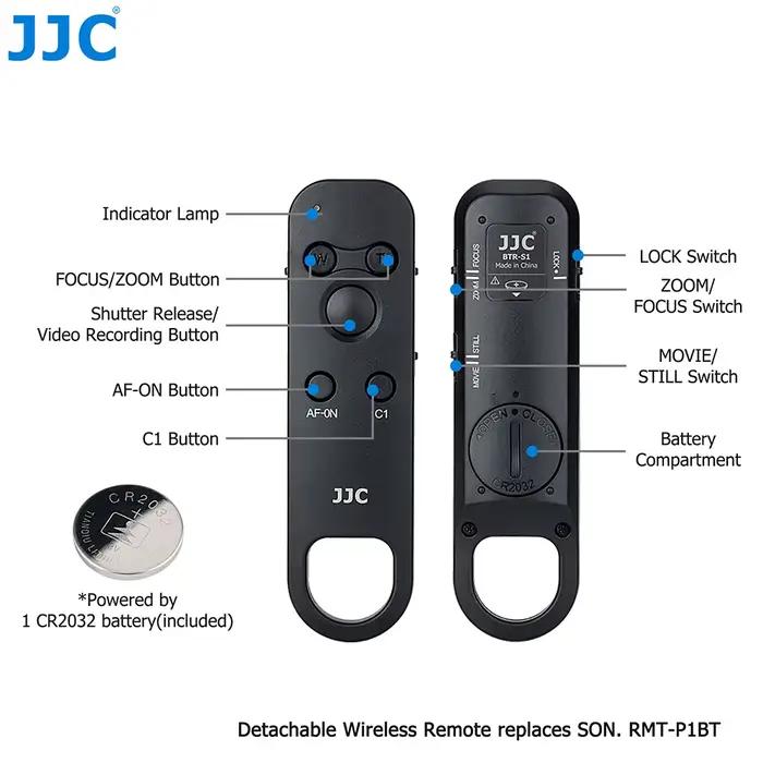 JJC GP-VPT2BT trépied de poignée de télécommande Bluetooth pour Sony A7 V A7V A7M5 ZV1 II ZVE10 ZVE1