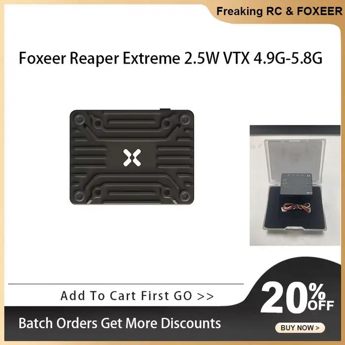 Foxeer 4.9G~6G Reaper Extreme V3 2.5W 80CH VTX