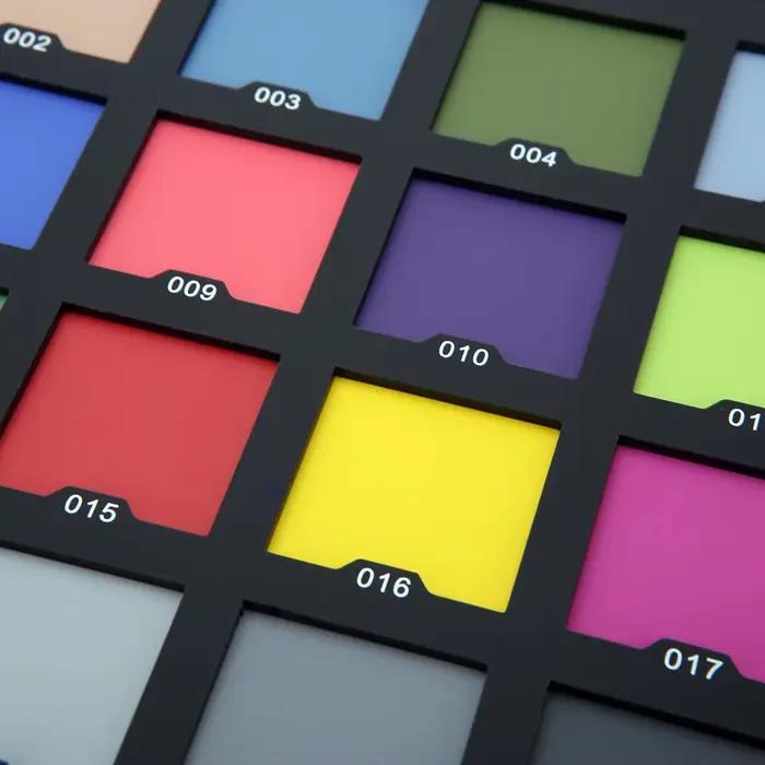 Test professionnel de carte de 24 couleurs pour une utilisation supérieure de correction de couleur