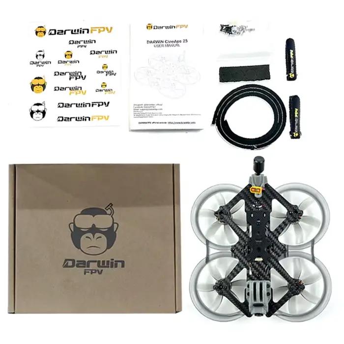 DarwinFPV-Quadocopter analogique CineApe25 pour importateur de course, CineApe 25 pour Caddx Ant F41