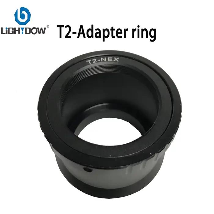 Lightdow-Bague d'adaptation d'objectif T2 T, adaptateur de monture pour téléobjectif pour appareil p