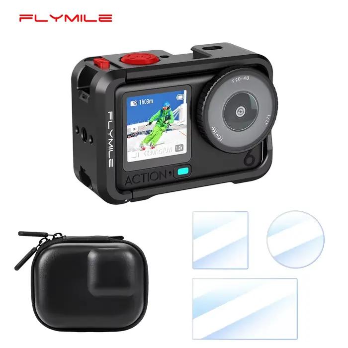 Flymile Action 6 boîtier de montage de caméra à Cage métallique pour DJI OSMO Action 6 accessoires c