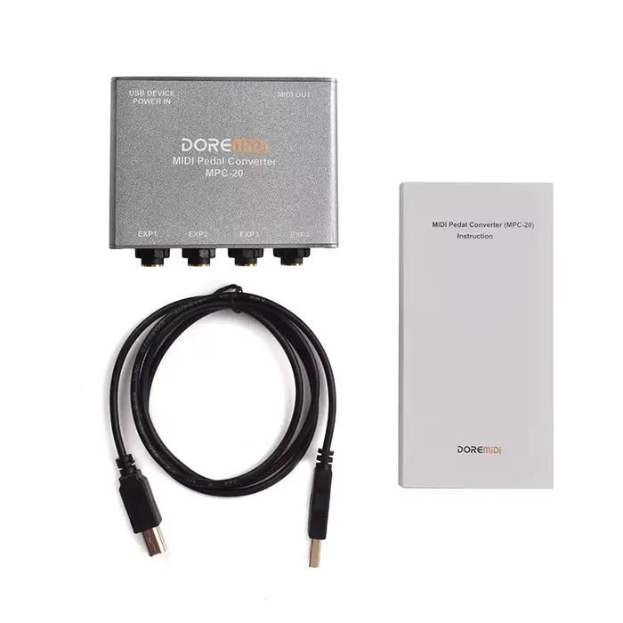 DOREMIDI Expression pédale convertisseur pédale extenseur de maintien MPC-20