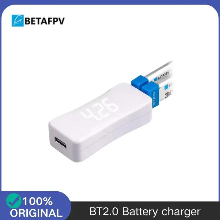 BETAFPV BT2.0 1S chargeur de batterie et testeur de tension, Port type-c 4.35 V/5 V 1A/2A pour batte