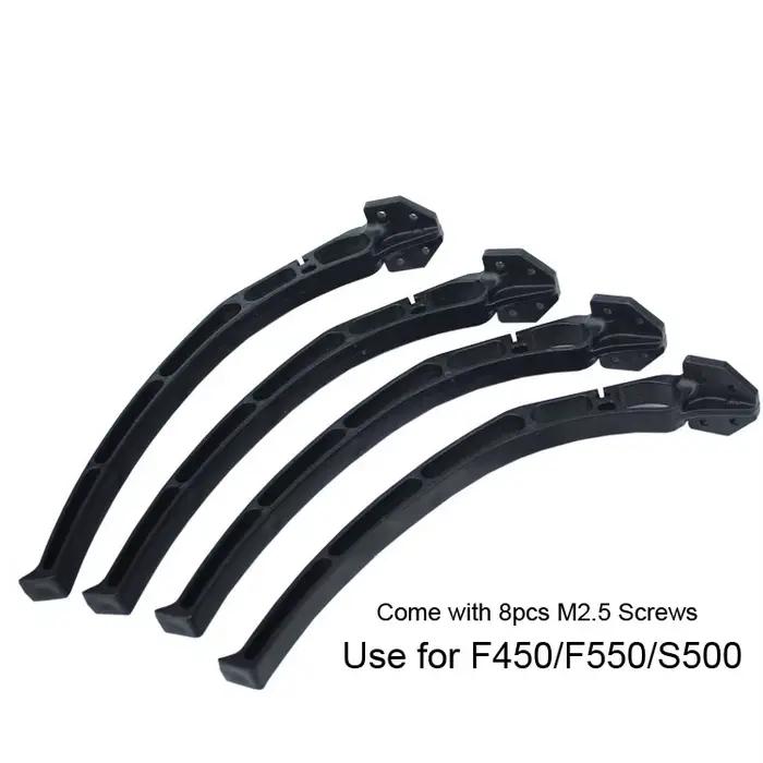 Kit de Cadre de Drone F450 à 4 Axes de 450mm, Roue de Cadre de Quadrirotor avec Patin d'Atterrissage