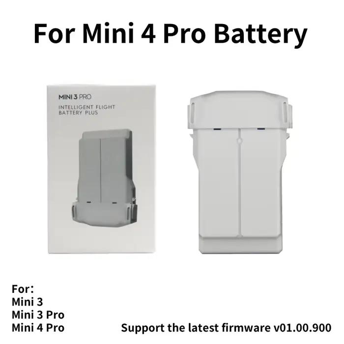 Pour Mini 4 Pro batterie Plus Mini 3 batterie 3850 mah temps de vol 47 Minutes Compatible Mini 3/3 P