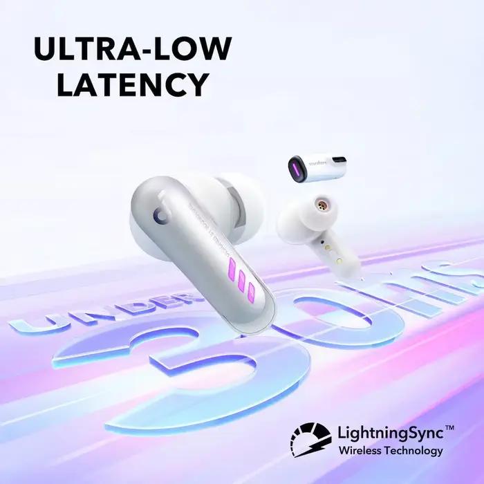 Écouteurs de jeu sans fil Soundcore VR P10, faible latence de 30ms, connexion touristes, accessoires