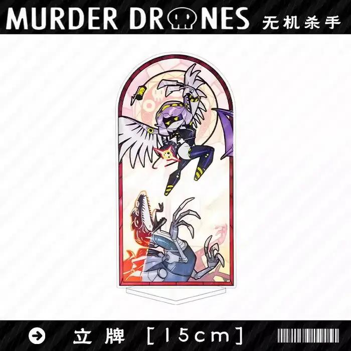 Murder Drones Saison 1 Figurine Uzi en acrylique, support de présentation, plaque décorative de dess