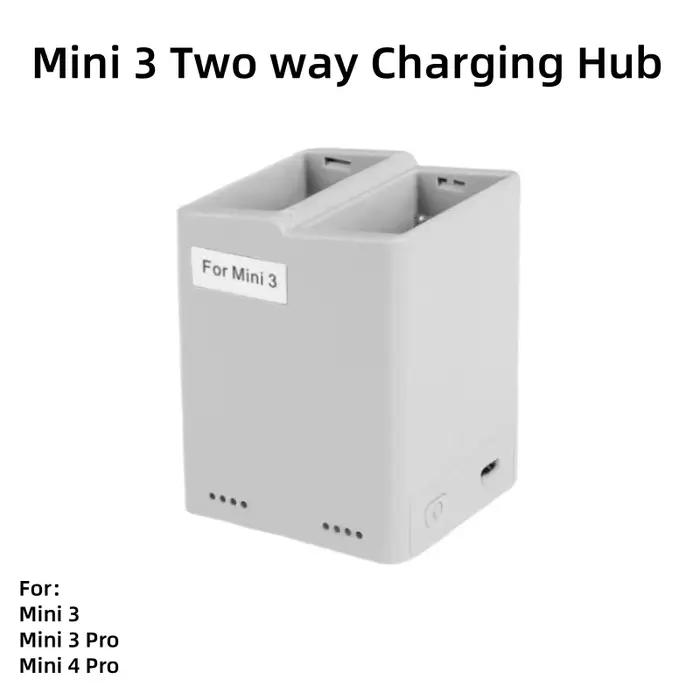 Hub de charge bidirectionnel pour batterie Mini 3/4Pro, chargeur de batterie pour Drone Compatible a