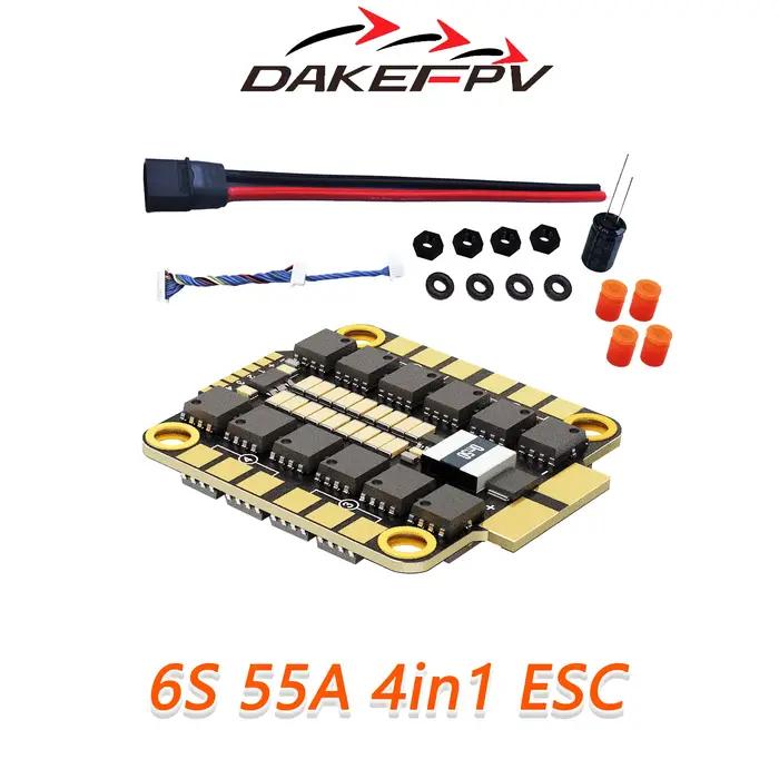 DAKEFPV F722 8S 70A pile contrôle de vol FC 3-8S 60A ESC F405 STACK 30X30mm ICM42688P gyroscope pour