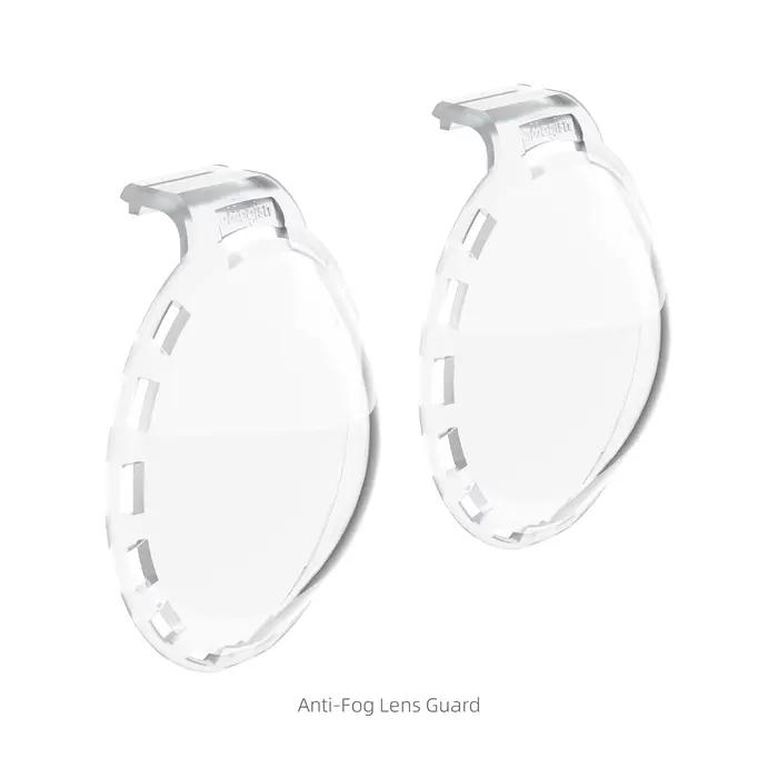 Protections d'objectif transparentes aMagisn pour DJI Osmo 360, conception anti-buée stable, sans bo