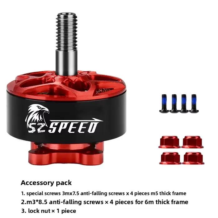 Nouveau moteur sans balais Pilot 2207 1750KV-haut RPM pour drones de course FPV et aile fixe Dolphin