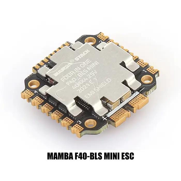 Contrôleur de vol DIATONE MAMBA MK4 F405 MINI (ICM42688P) avec ESC MINI F40_BLS Dshot 300/600/1200 3