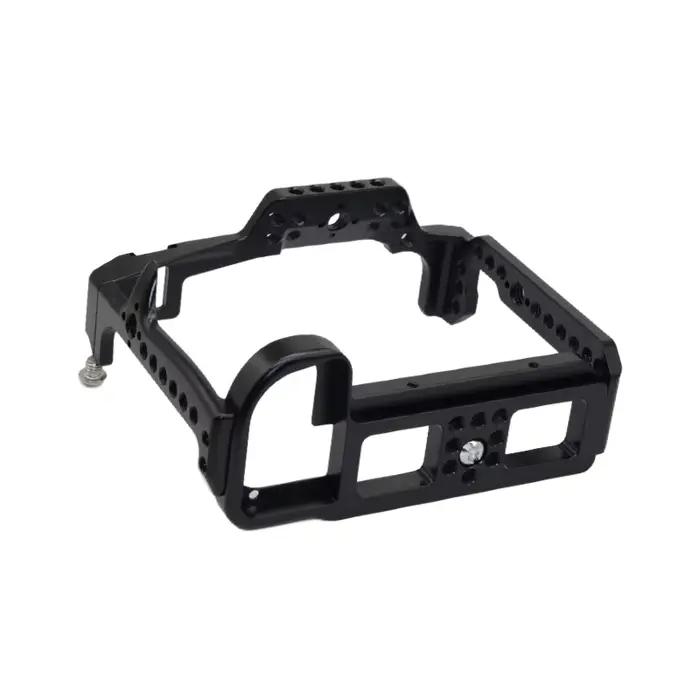 Plate-forme Cage pour Panasonic Lumix S1 S1R S1H, Rail Nato Arca, plaque suisse, poignée