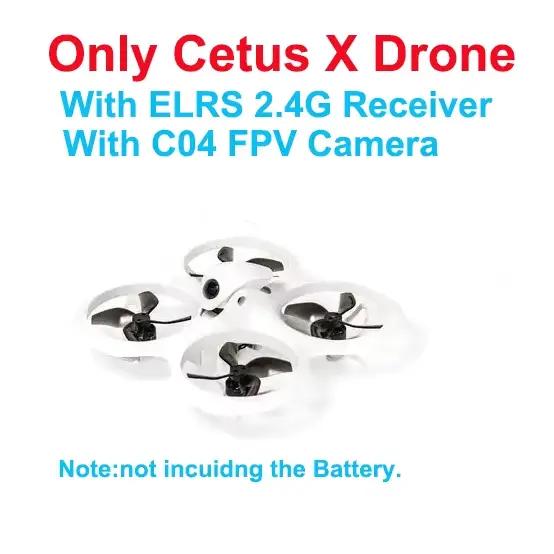 BETAFlong-Kit de importateur sans balais Cetus X, émetteur radio LiteRadio 3, lunettes FPV VR03 pour