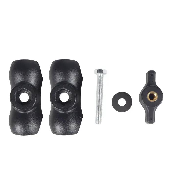 Bras à Double douille en alliage d'aluminium pour supports RAM 5.5cm 9.5cm 15cm bras d'extension de