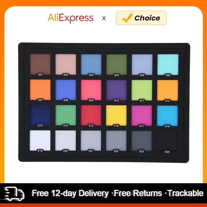 Test professionnel de carte de 24 couleurs pour une utilisation supérieure de correction de couleur