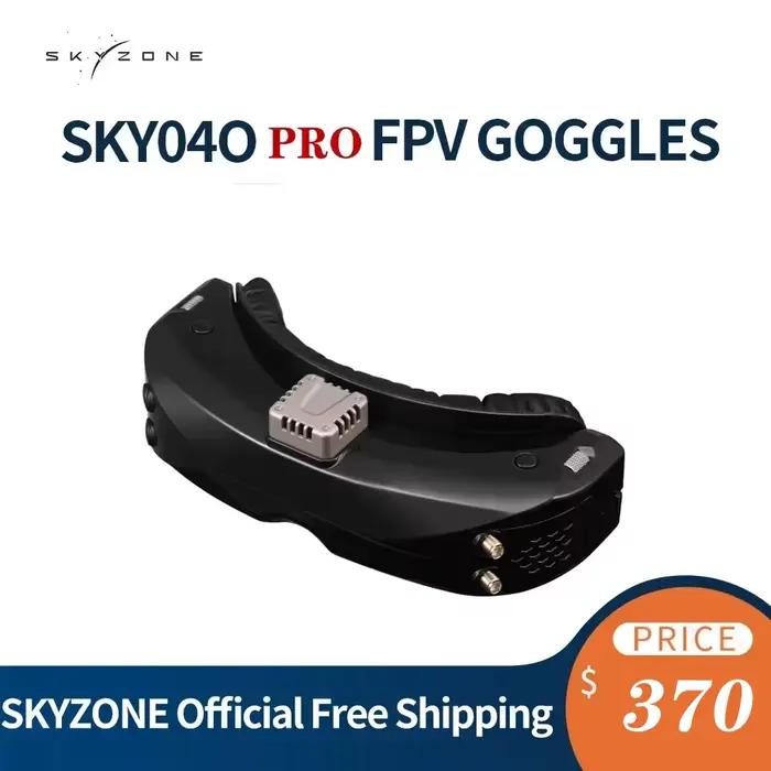 SKYZONE FPV lunettes SKY04O PRO récepteur Steadyview OLED 5.8Ghz 48CH DVR HD casque de course traque
