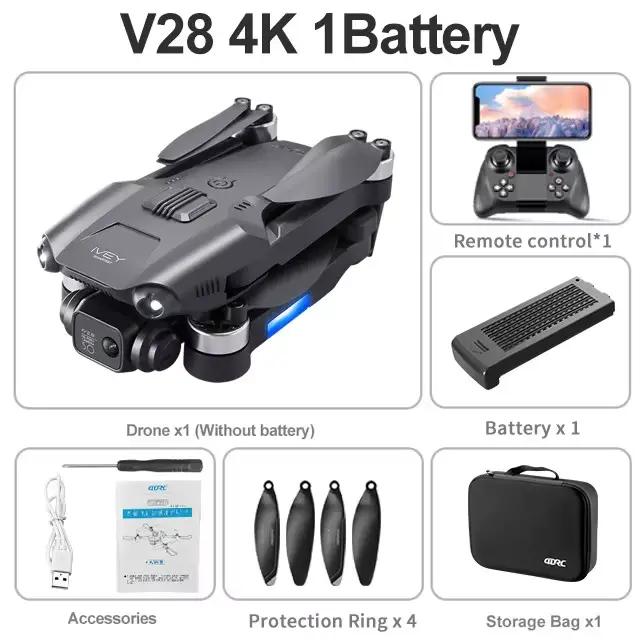 4DRC-Drone Quadricoptère Professionnel 8K, WiFi, FPV, avec Caméra 4K HD pour Touristes, Hélicoptère