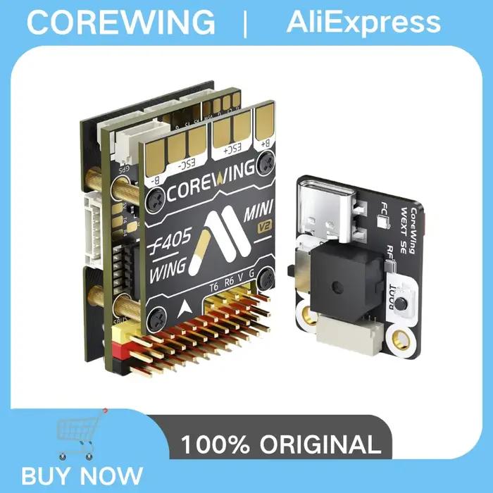 Contrôleur de vol à aile fixe COREWING F405 Mini V2 STM32F405 OSD VTOL ArduPilot INAV pour avion RC