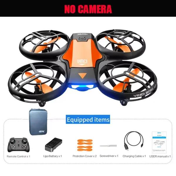 Mini Drone avec caméra HD 4K WiFi Fpv quadrirotor pression d'air hauteur maintenir pliable Quadrocop