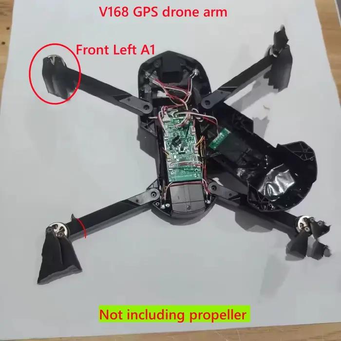 Bras de Drone JHD V168 Pro Max avec moteur sans balais bras de Drone GPS d'origine V168 bras de Dron
