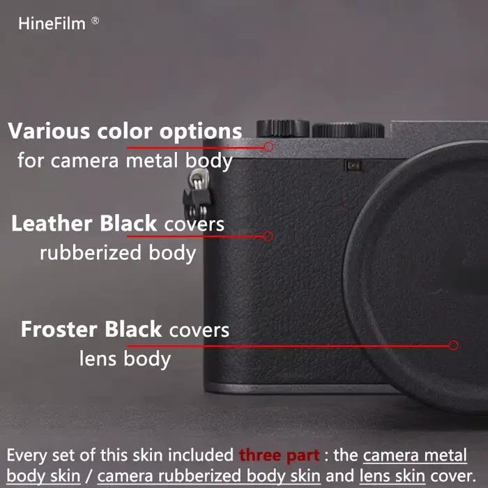 Leica-Film de protection pour appareil photo Q3, autocollant premium, peau anti-rayures